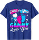 Women Gender Reveal Pink Or Blue Gammy Loves You T-Shirt - T-Shirt | Royal