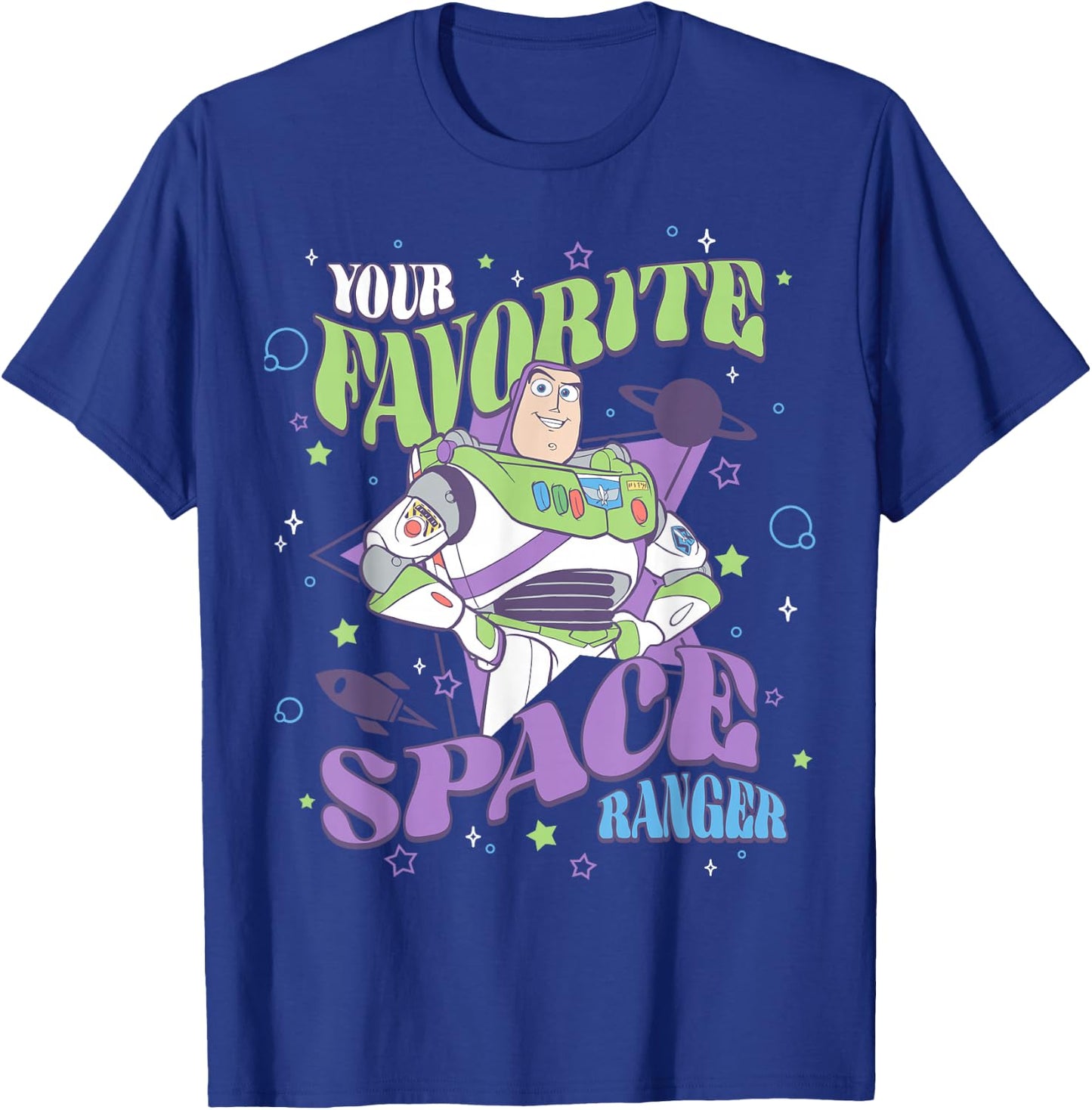 Disney Pixar Toy Story Your Favorite Space Ranger Lightyear T-Shirt - T-Shirt | Royal