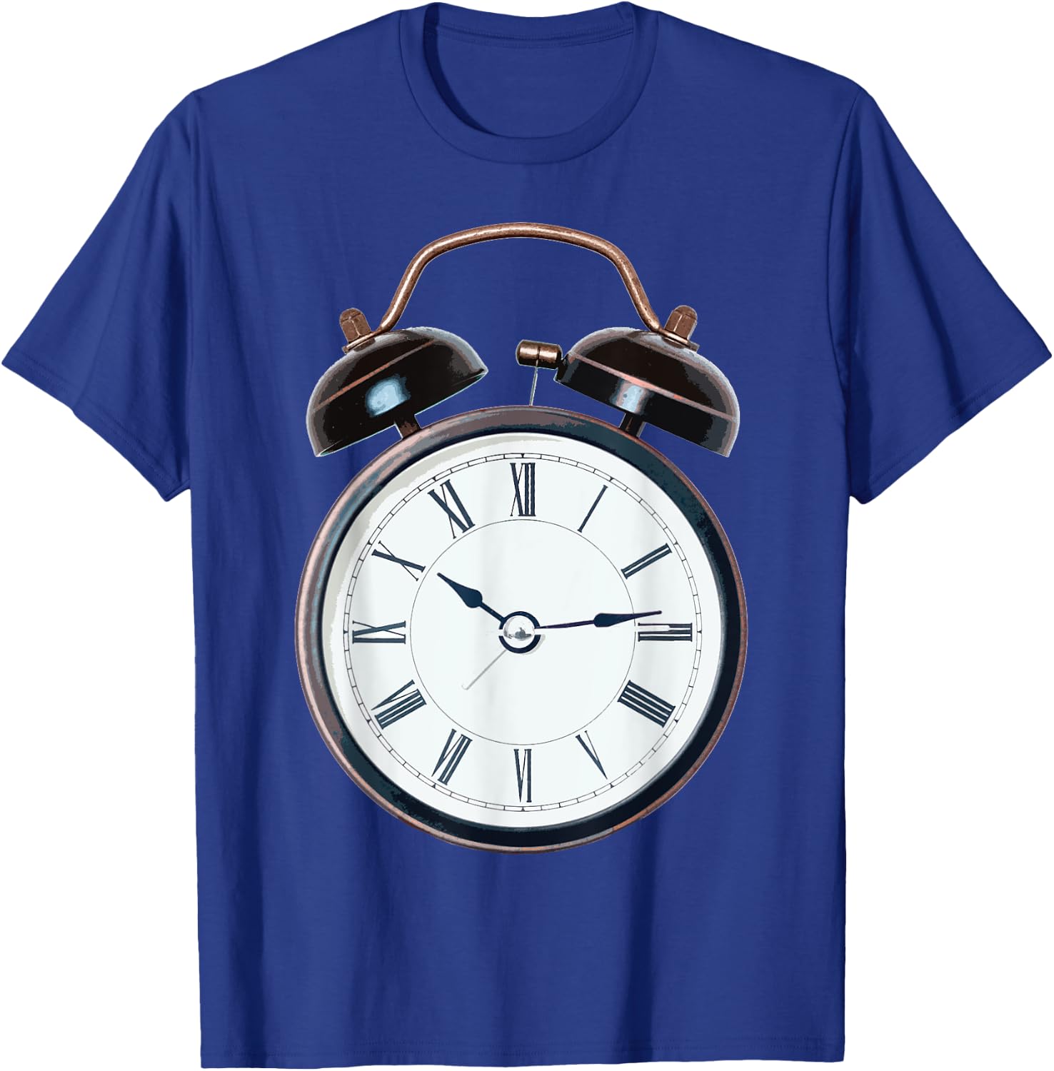 Funny Halloween Costumes Vintage Alarm Clock T-Shirt - T-Shirt | Royal