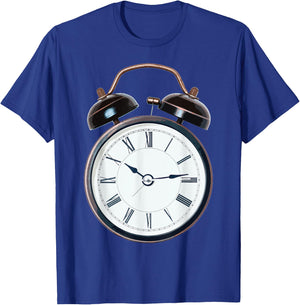 Funny Halloween Costumes Vintage Alarm Clock T-Shirt - T-Shirt | Royal