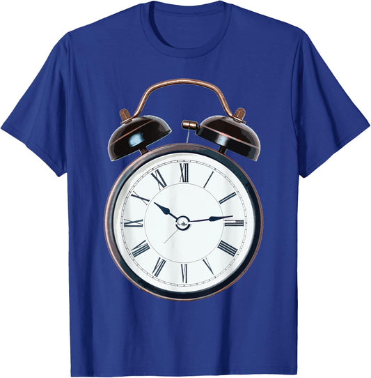 Funny Halloween Costumes Vintage Alarm Clock T-Shirt - T-Shirt | Royal