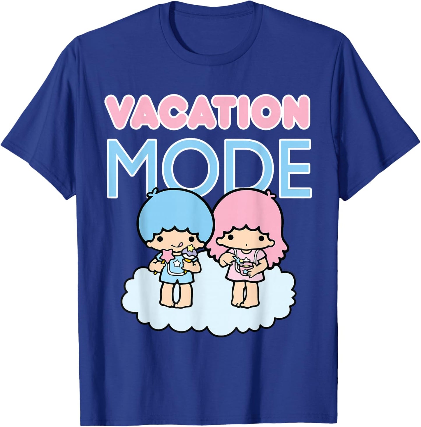 Little Twin Stars Vacation Mode T-Shirt - T-Shirt | Royal