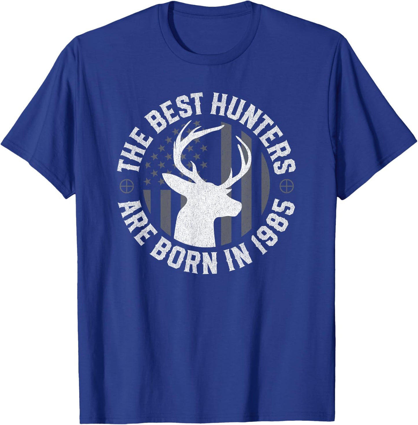 40 Year Old Deer Hunter 40th Birthday Hunting T-Shirt - T-Shirt | Royal