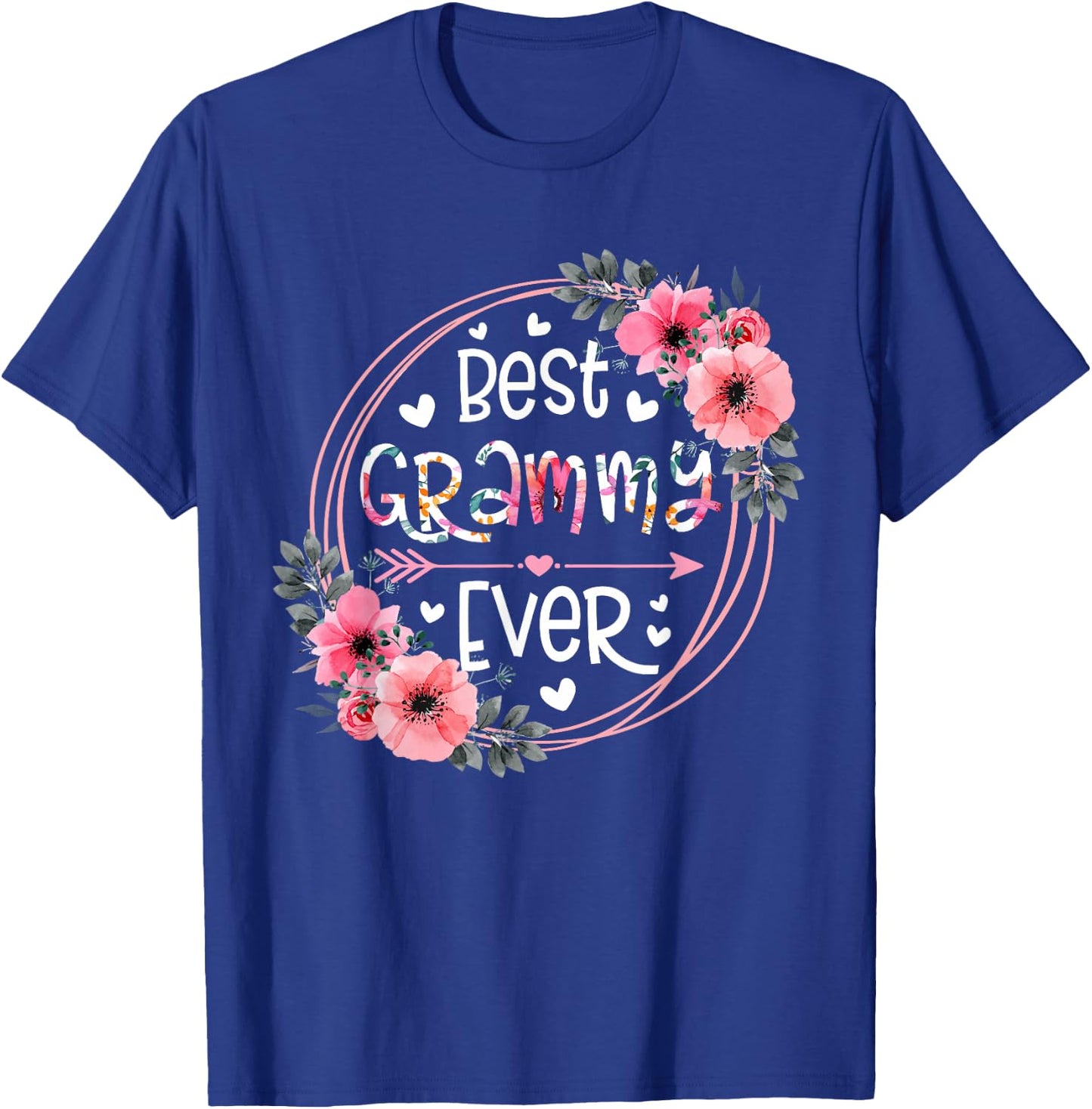 Women Best Grammy Ever Announcement Mothers Day Grandparents T-Shirt - T-Shirt | Royal