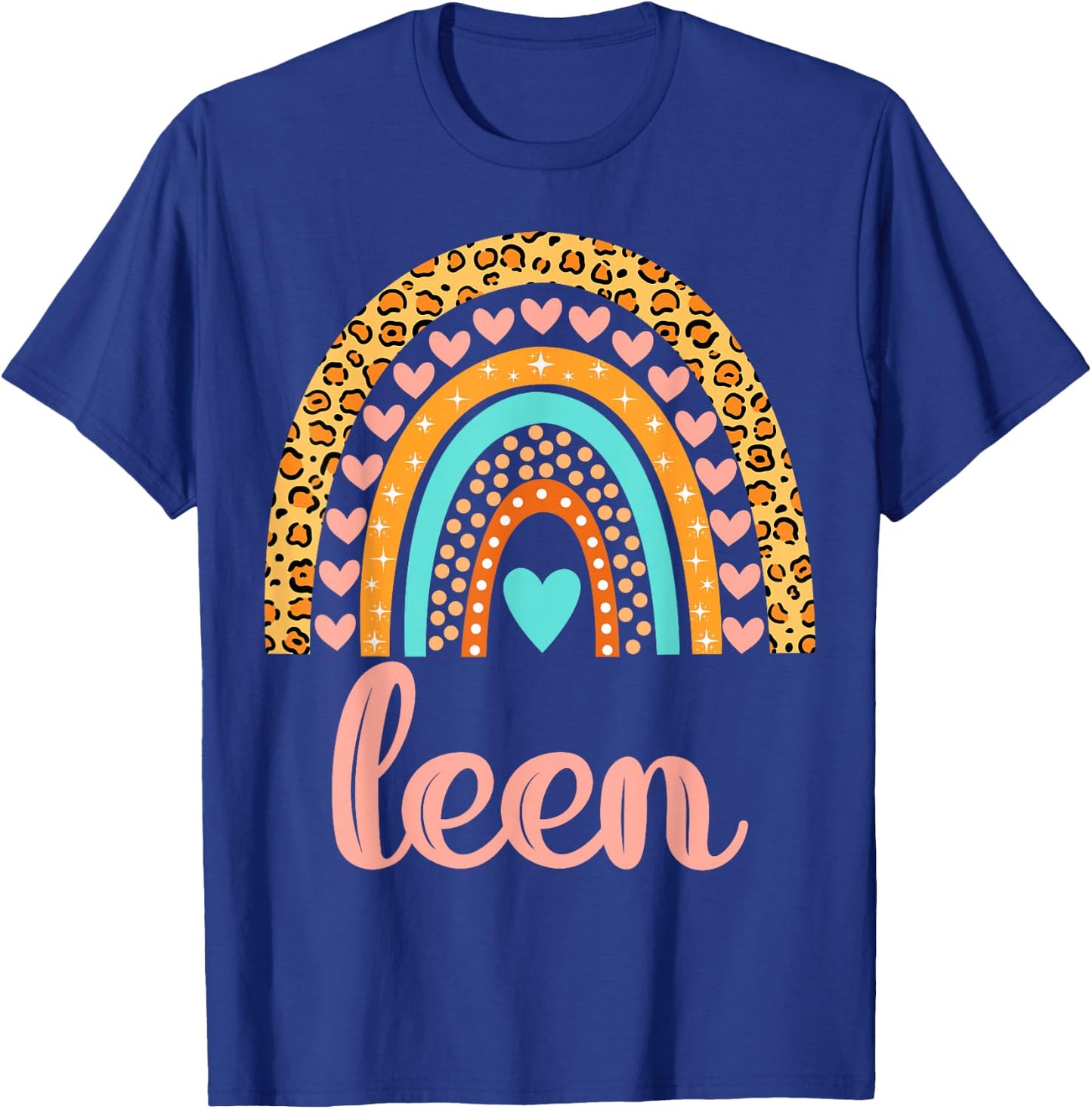 Leen Leen Name Birthday Shirt Gift T-Shirt - T-Shirt | Royal