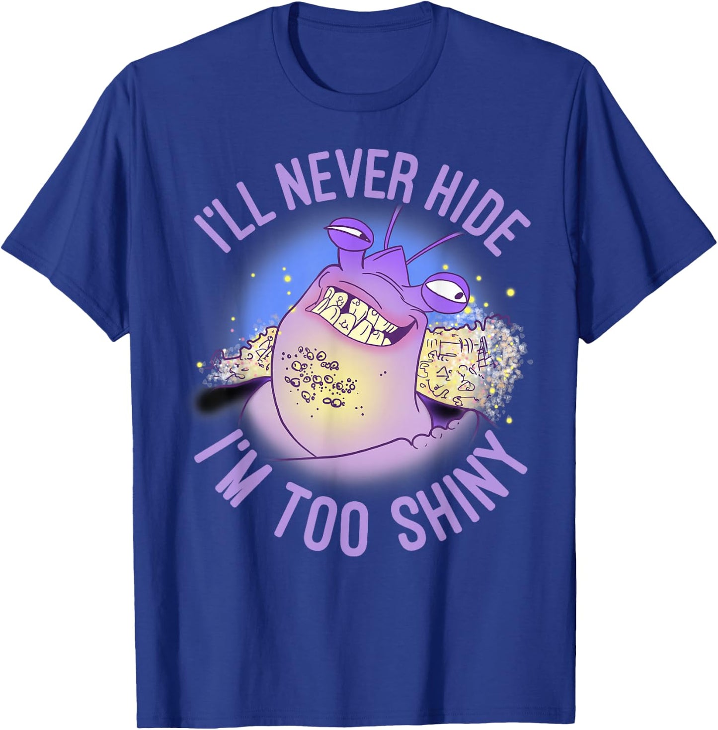 Disney Moana Tamatoa I'll Never Hide I'm Too Shiny Portrait T-Shirt - T-Shirt | Royal