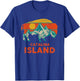 Catalina Island Vintage Bison Buffalo America Souvenir T-Shirt - T-Shirt | Royal