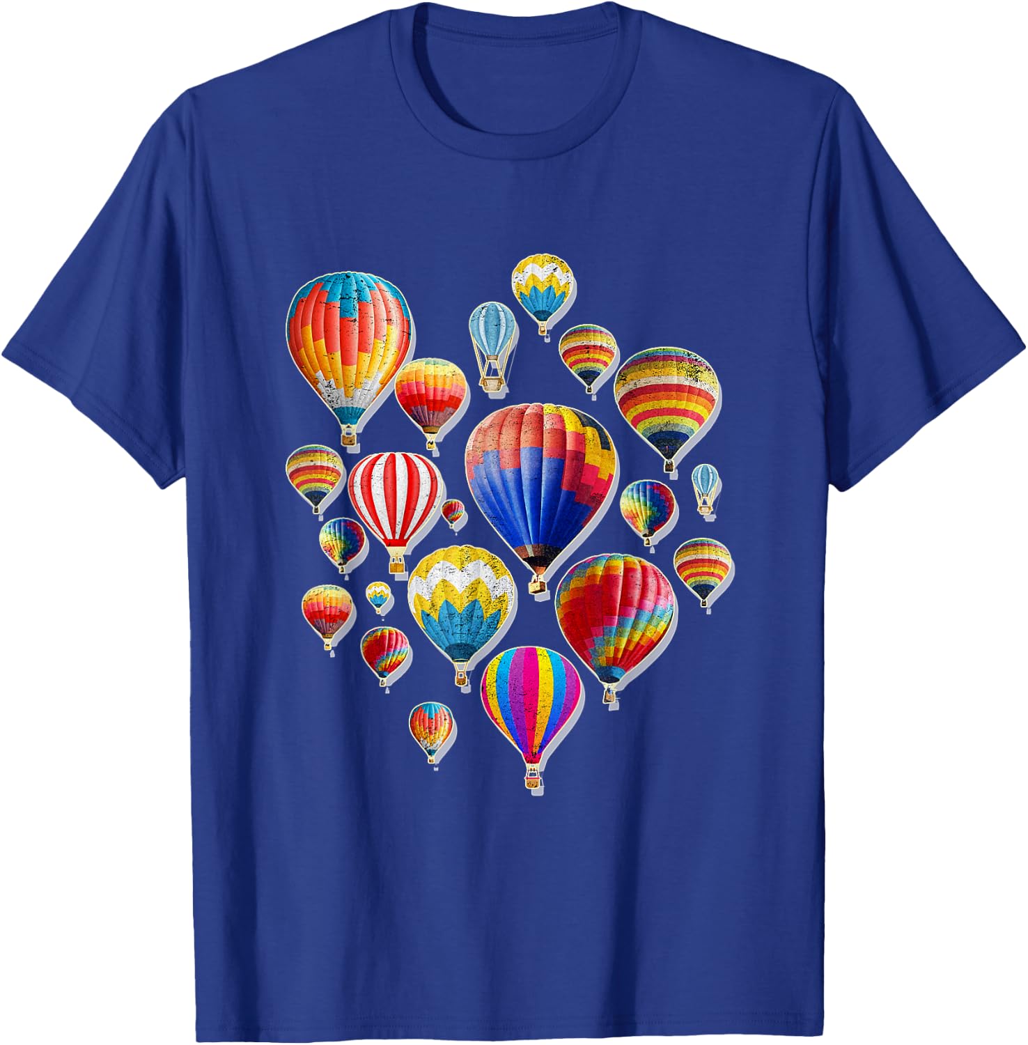 Hot Air Balloon Fly Ballooning Lover Perfect Fun Gift T-Shirt - T-Shirt | Royal
