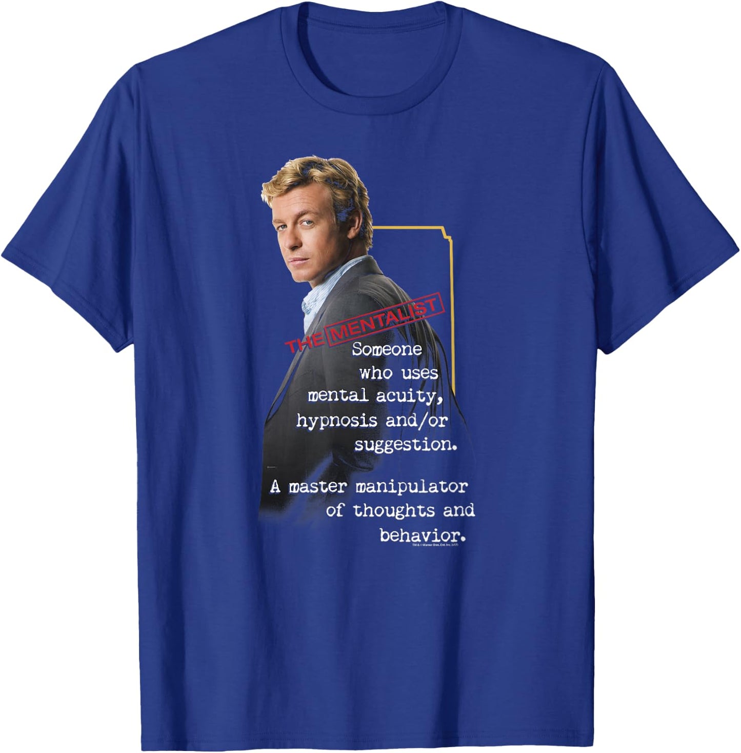 The Mentalist Definition T-Shirt - T-Shirt | Royal