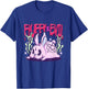Fluffy & Evil Pastel Goth Rabbit Voodoo Satanic Bunny T-Shirt - T-Shirt | Royal