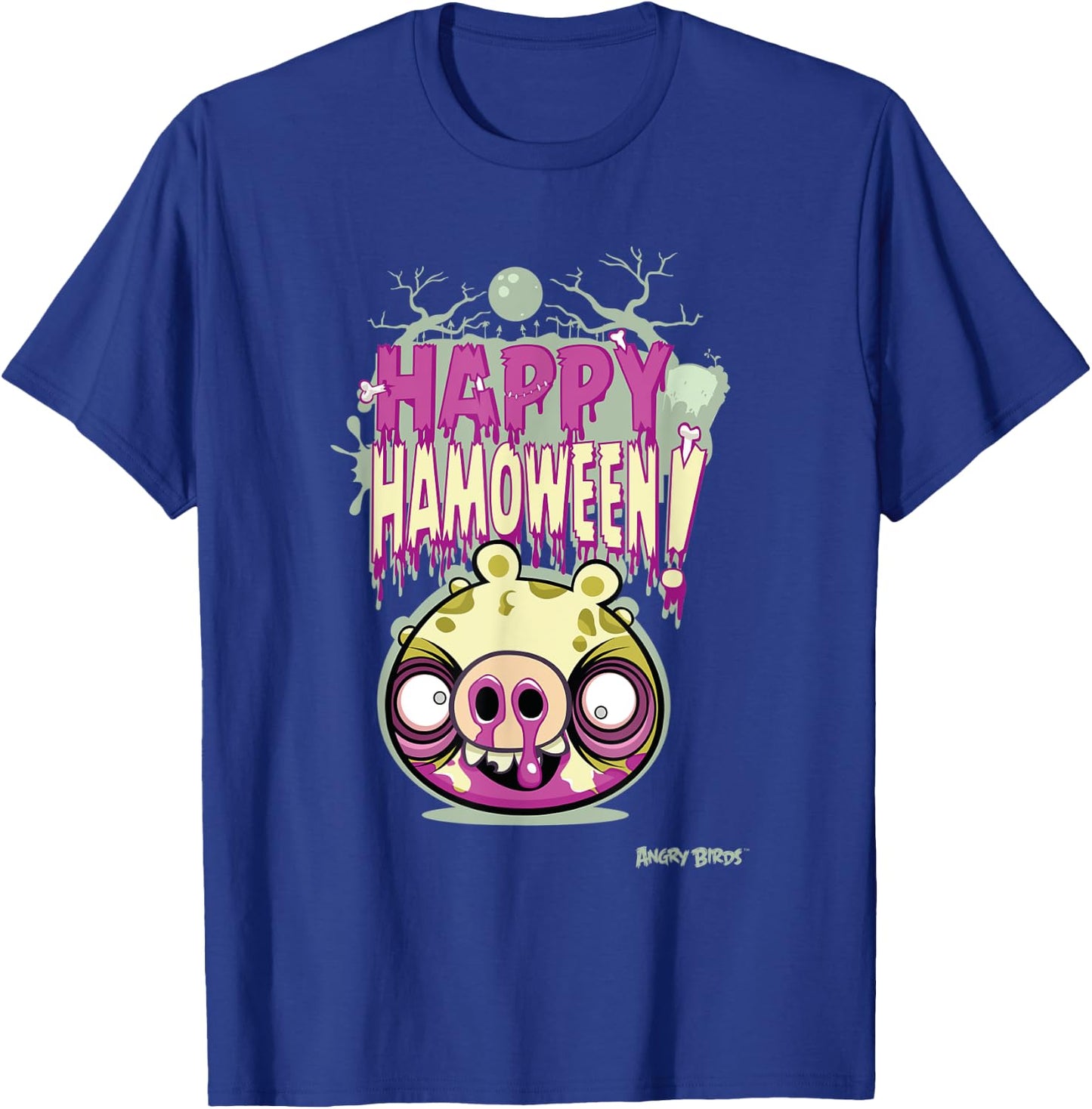 Angry Birds Happy Halloween Official Merchandise T-Shirt - T-Shirt | Royal
