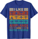 Vintage Airplanes Funny Pilot Plane Aviation Retro Airplane T-Shirt - T-Shirt | Royal