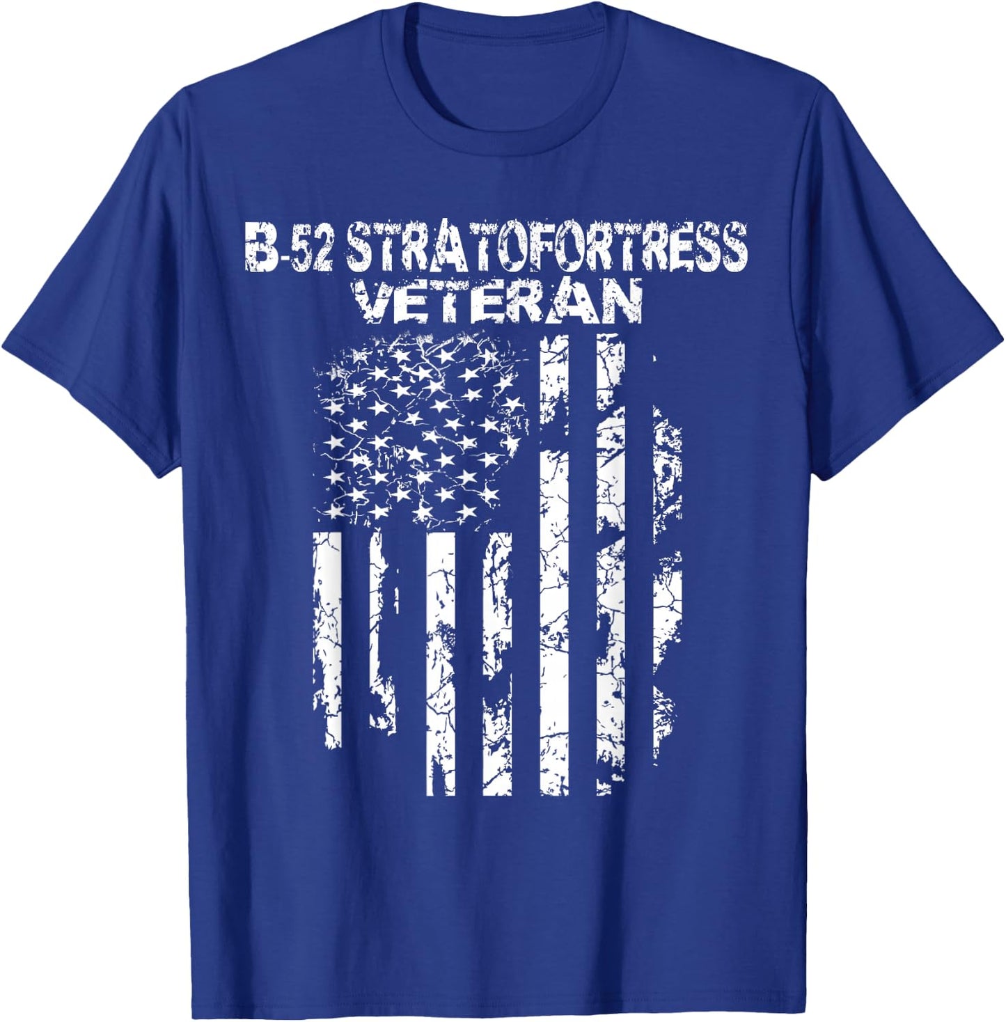 B-52 Stratofortress Bomber Veteran T-Shirt - T-Shirt | Royal