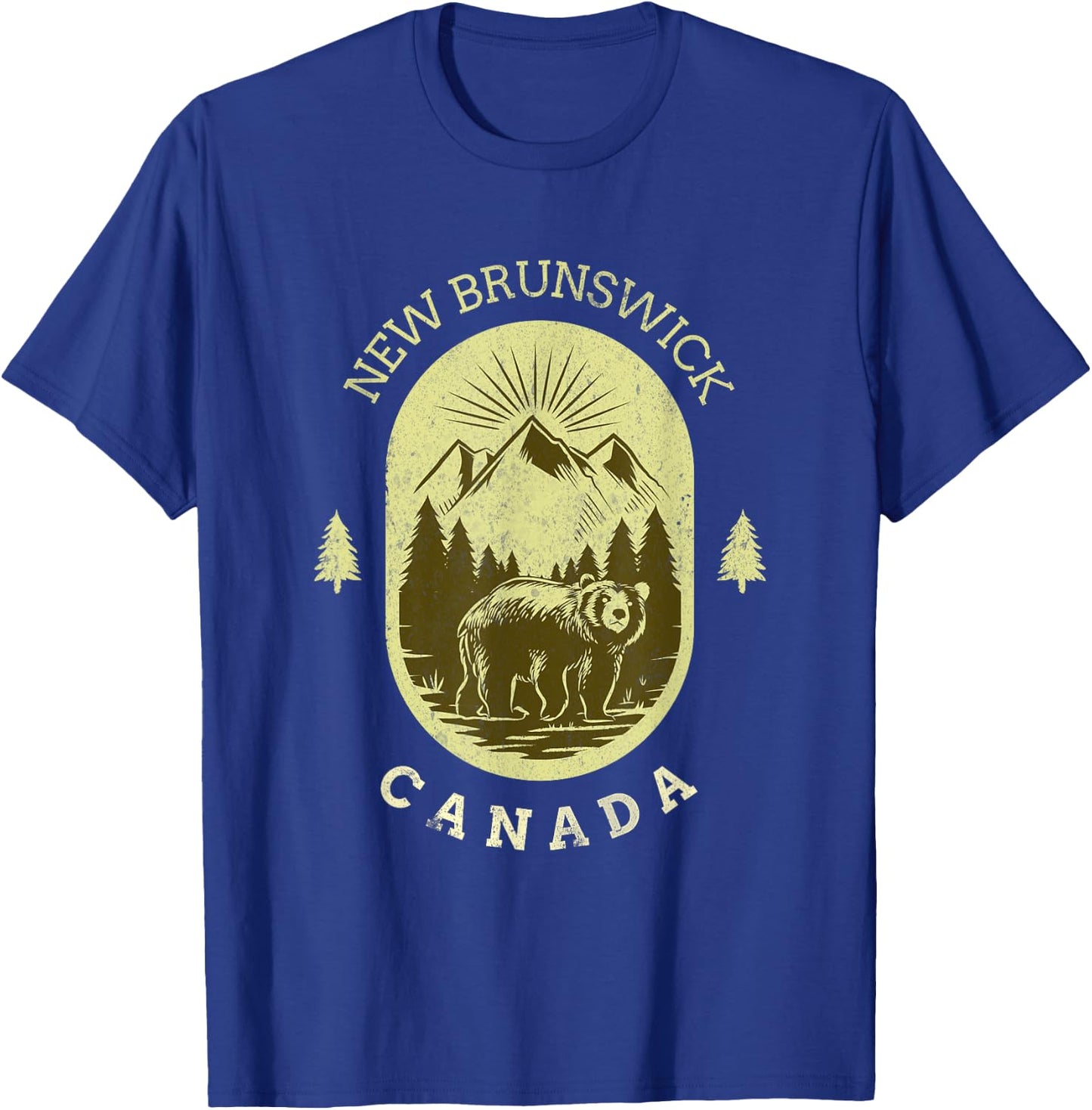 New Brunswick Canada T-Shirt - T-Shirt | Royal