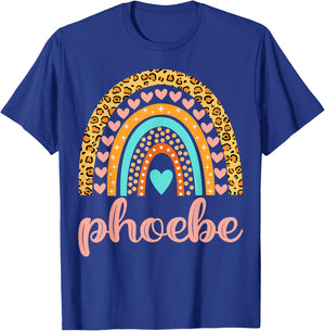 Phoebe Phoebe Name Birthday Shirt Gift T-Shirt - T-Shirt | Royal