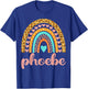 Phoebe Phoebe Name Birthday Shirt Gift T-Shirt - T-Shirt | Royal