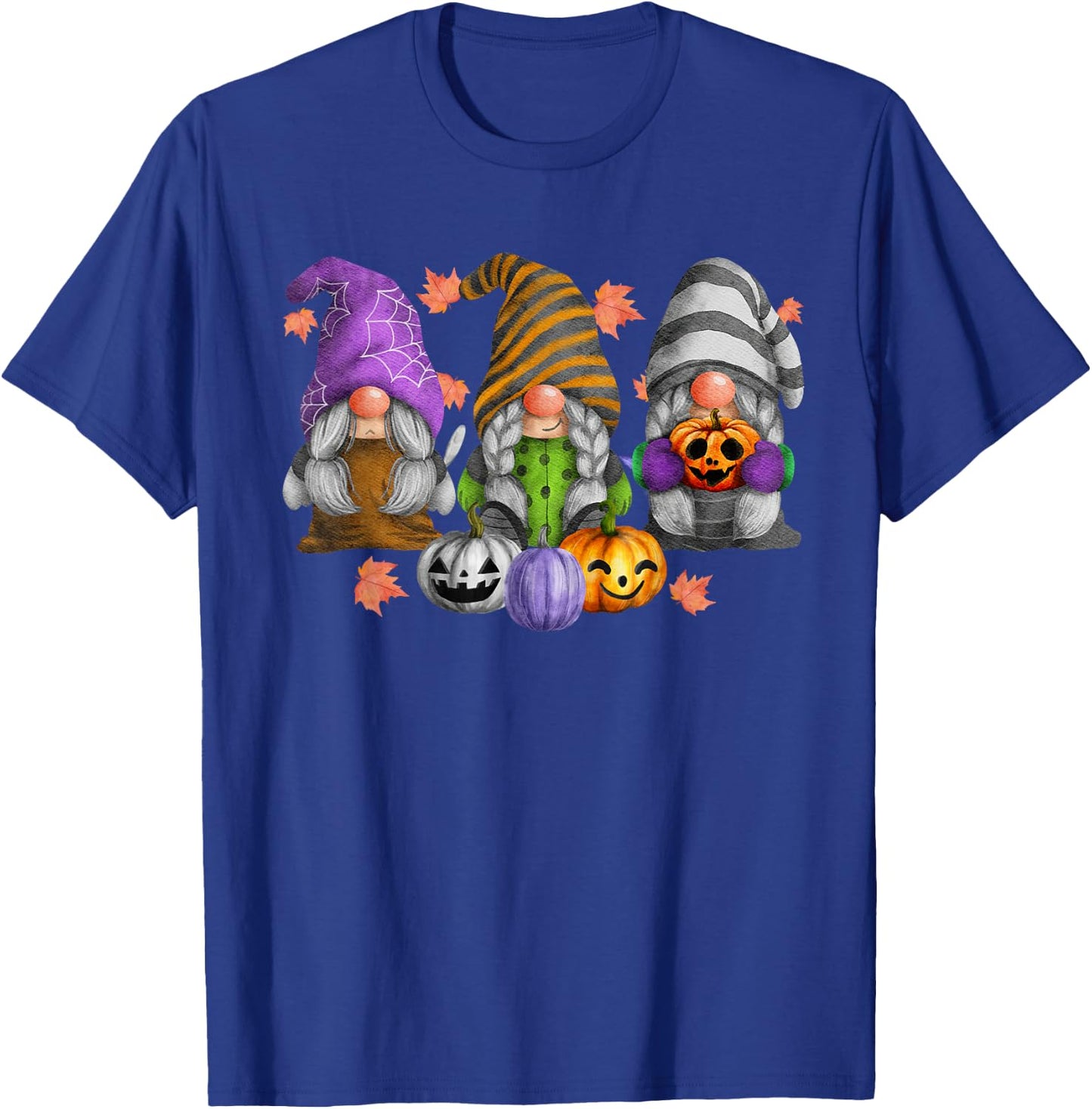 Gnomes Halloween Costumes Funny Outfits Matching T-Shirt - T-Shirt | Royal