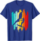 Wing Foil Wingfoil Wingsurf Retro Wing Foiler T-Shirt - T-Shirt | Royal