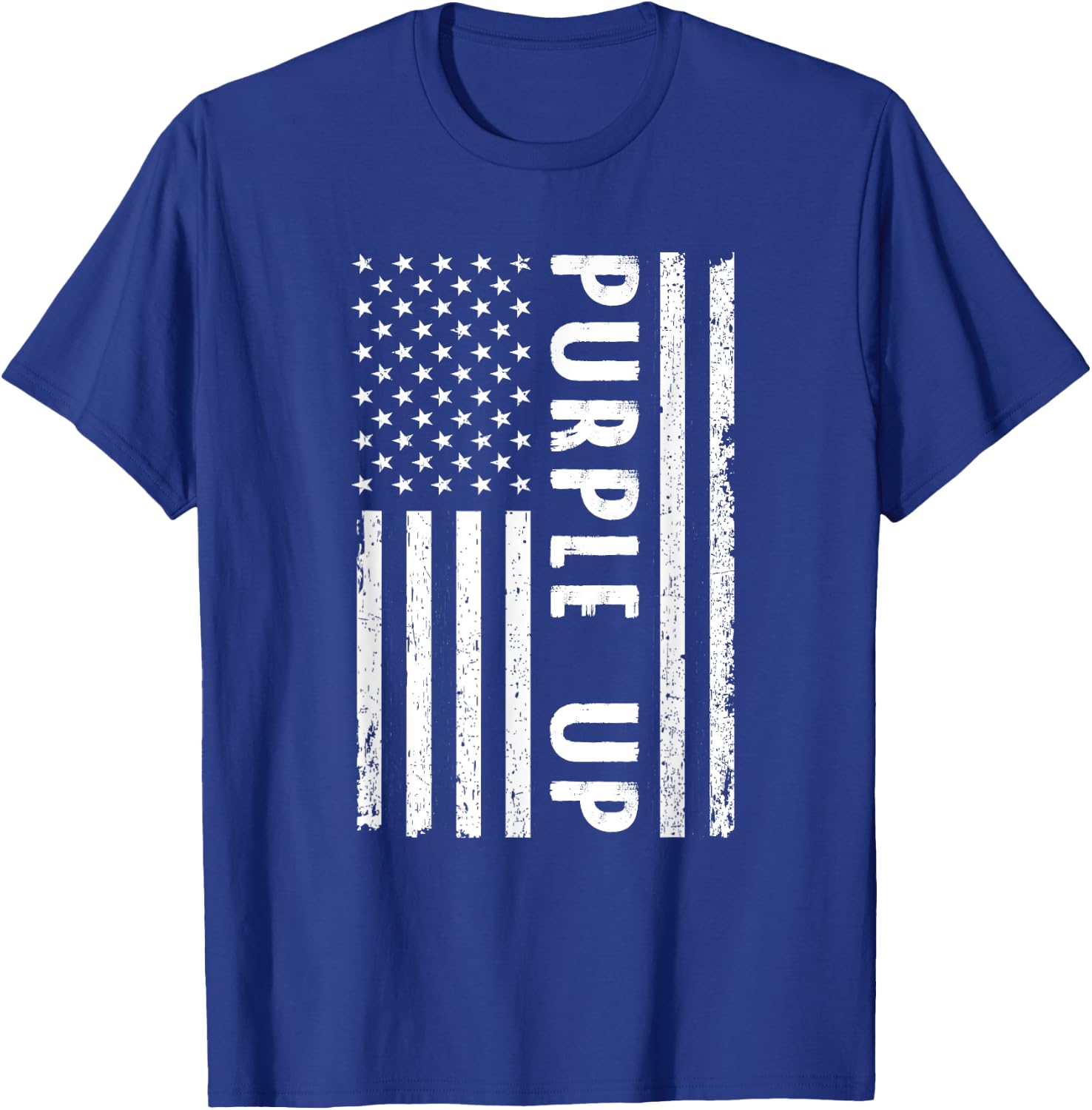 Purple Up Military Child Awareness | & Small T-Shirt - T-Shirt | Royal