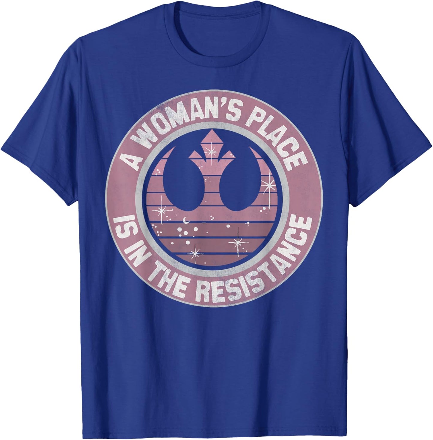 Star Wars Resistance Galaxy Crest T-Shirt - T-Shirt | Royal