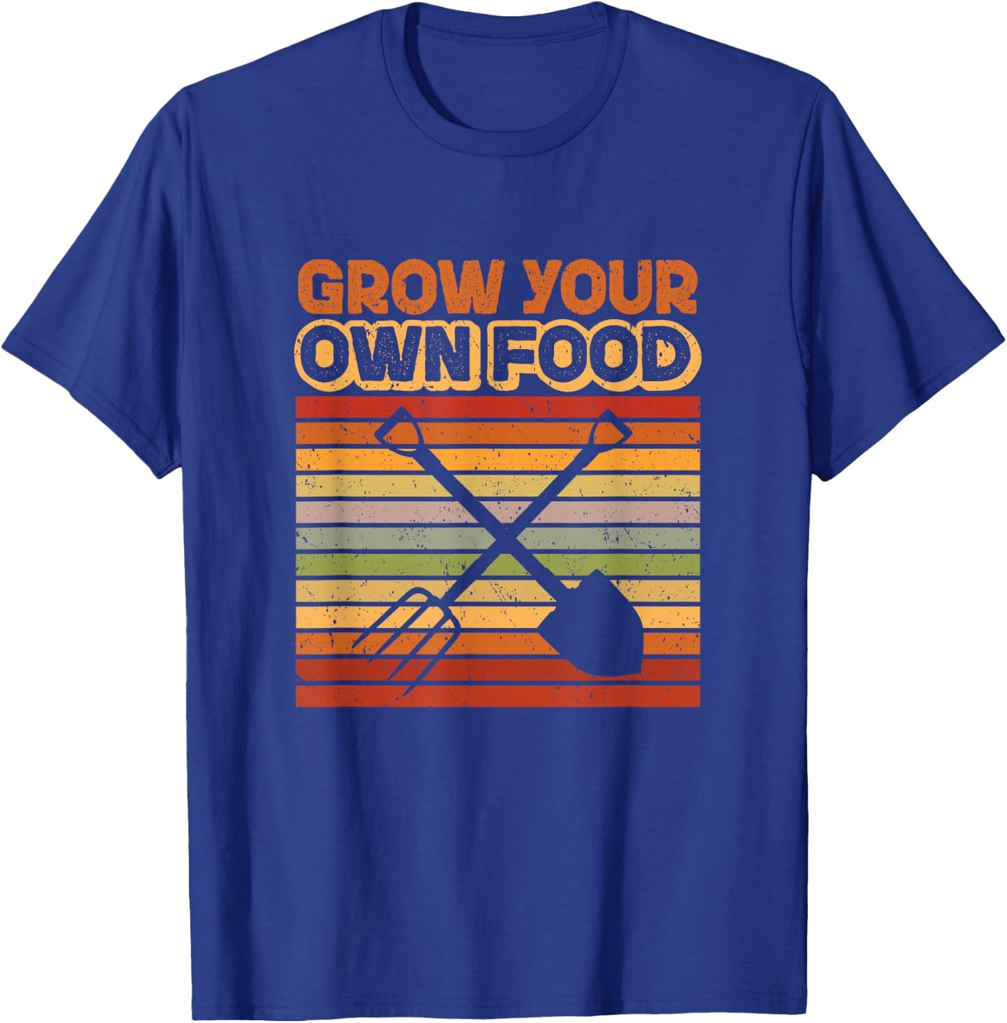 Gardener Gardening garden trees plants grow your own food T-Shirt - T-Shirt | Royal