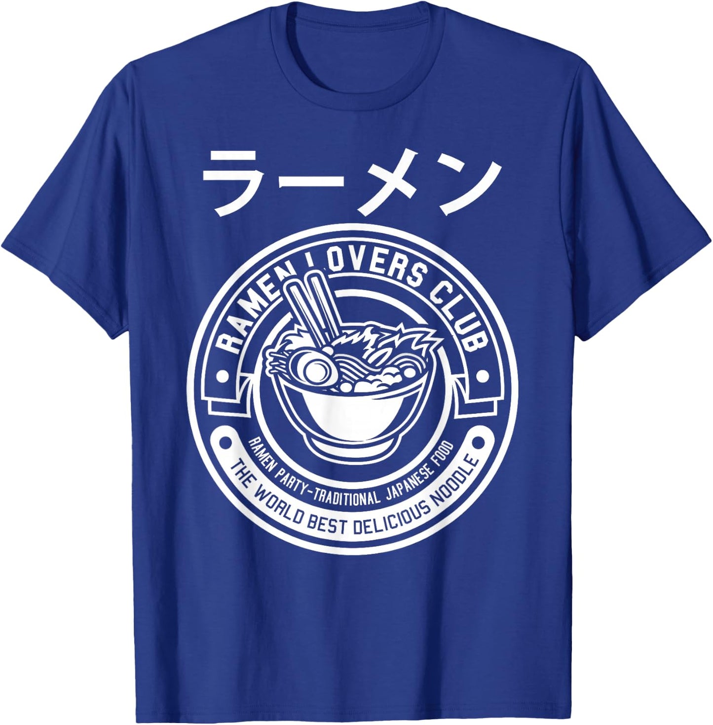 MAD LABS Ramen Noodle , Cool Ramen Lovers Club, Japanese Anime , Black, Small T-Shirt - T-Shirt | Royal