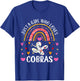Just A Girl Who Loves Cobras Rainbow Cobra Lover T-Shirt - T-Shirt | Royal
