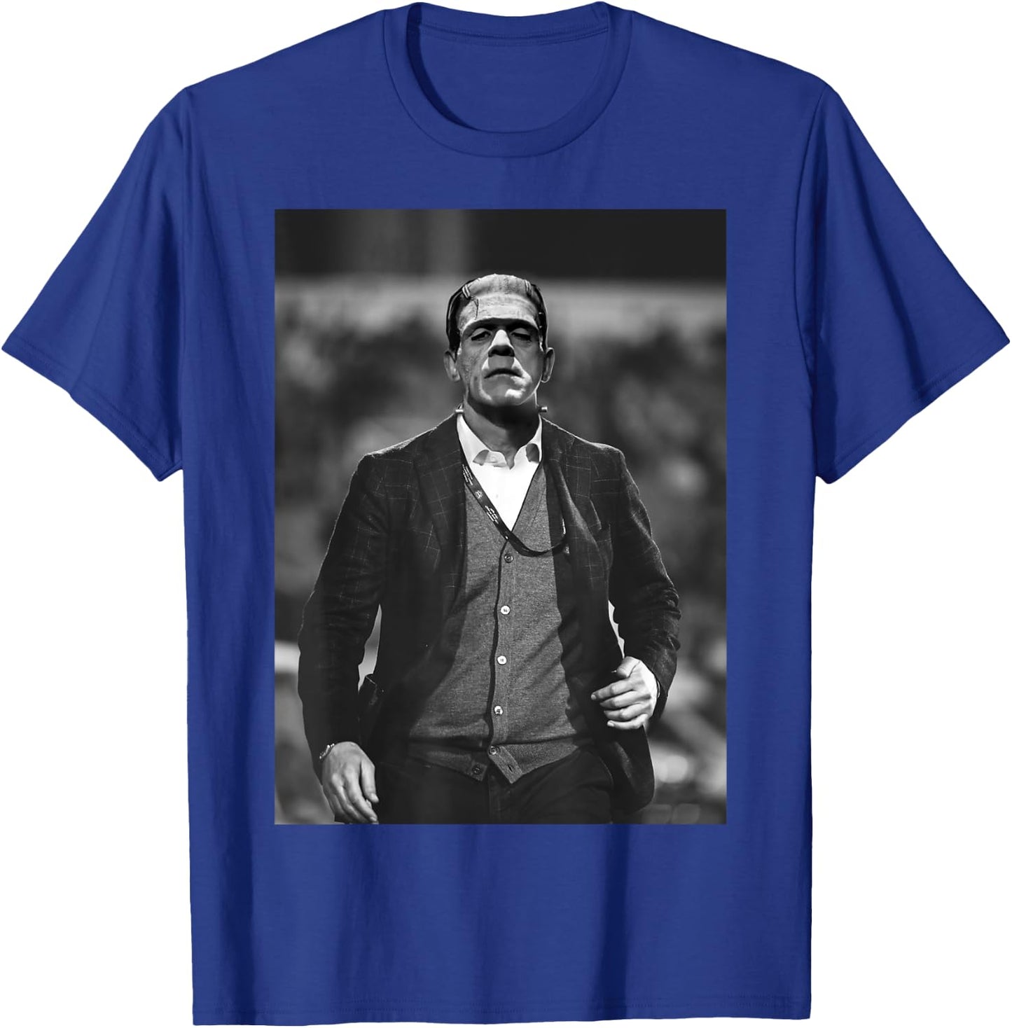 Frankenstein Cool Dapper Frankenstein Monster Suit Halloween Small T-Shirt - T-Shirt | Royal