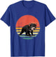 Tasmanian Devil Shirt Retro Style Animal Lover Zookeeper T-Shirt - T-Shirt | Royal