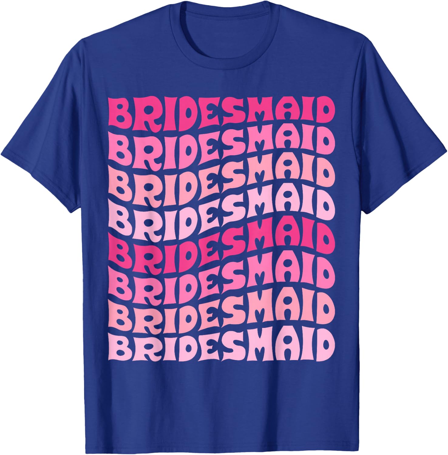 Bridesmaid I Do Crew Retro Bachelorette Party Bridesmaids Small T-Shirt - T-Shirt | Royal