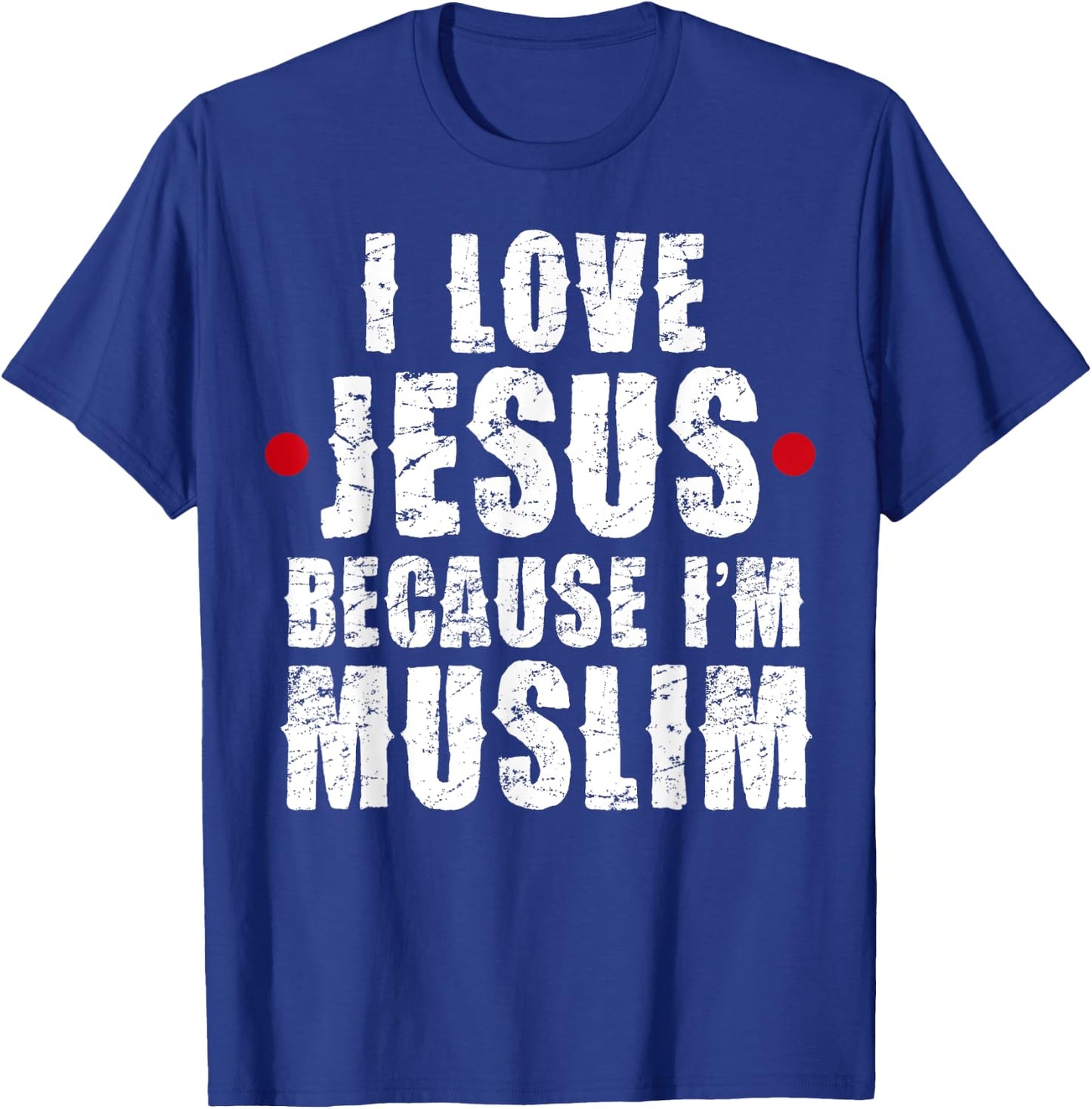 Ramadan Shirt Mubarak Quran I Love Jesus Muslim Gift T-Shirt - T-Shirt | Royal
