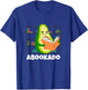 Reading Avocado Book School Librarian Mothers Day Abookado T-Shirt - T-Shirt | Royal