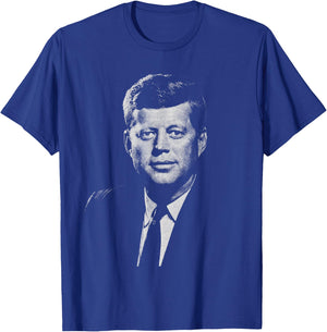 JFK John F Kennedy Presidential Souvenir President T-Shirt - T-Shirt | Royal
