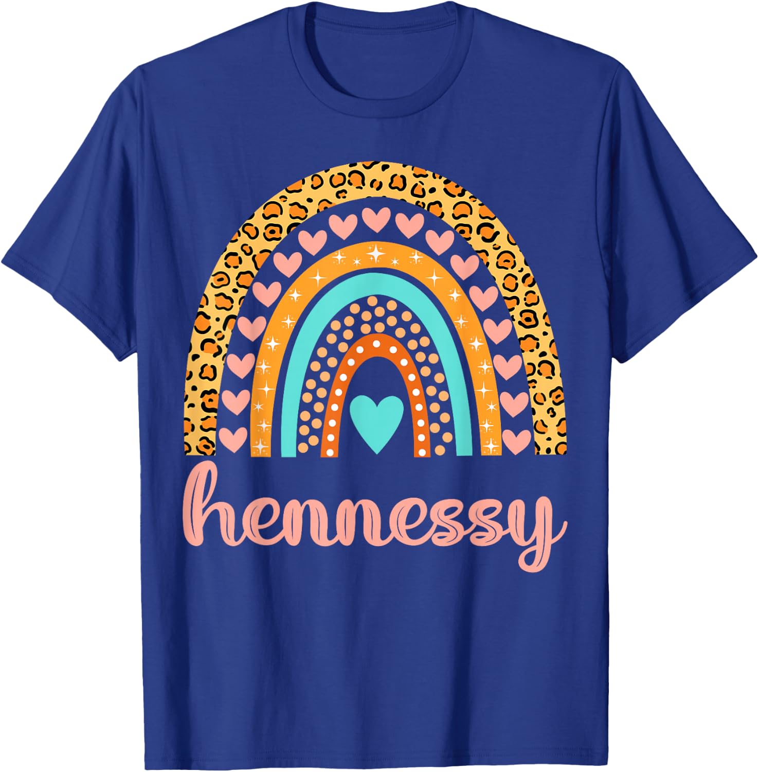 Hennessy Hennessy Name Birthday Shirt Gift T-Shirt - T-Shirt | Royal