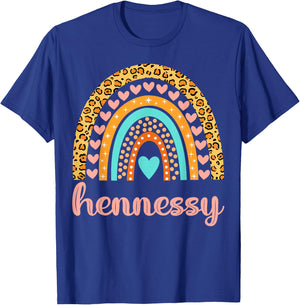 Hennessy Hennessy Name Birthday Shirt Gift T-Shirt - T-Shirt | Royal