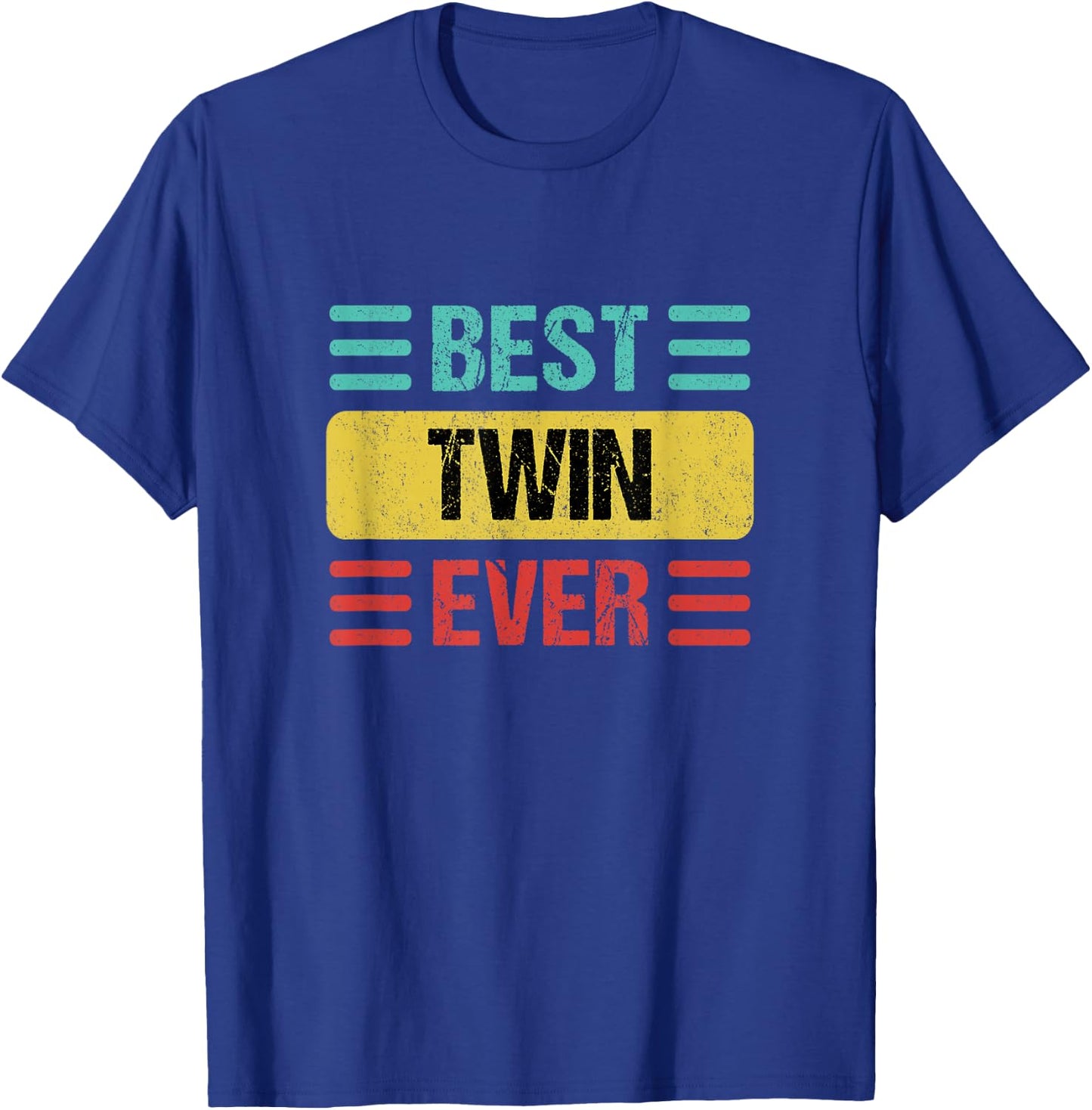 Twin Shirts & Gifts -Adults, -Kids Black Twin T-Shirt - T-Shirt | Royal