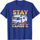 Stay Class C Classy RV Camping - Funny Pun T-Shirt - T-Shirt | Royal