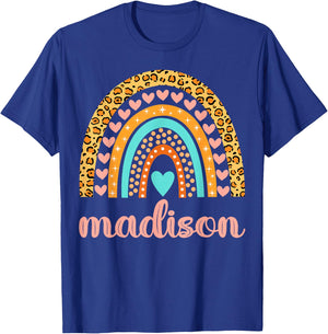 Madison Name Shirts & Gifts Madison Birthday Gift T-Shirt - T-Shirt | Royal