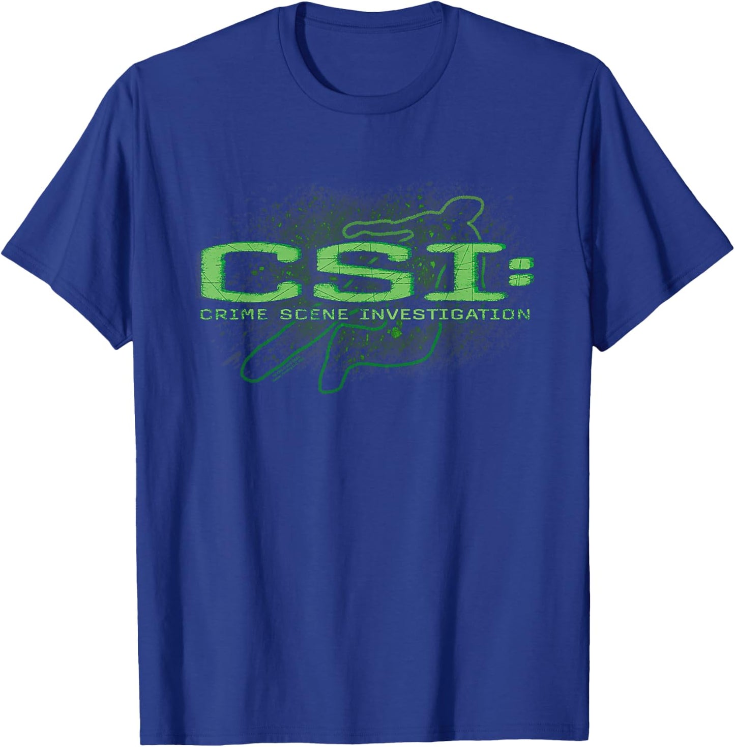 CSI Sketchy Shadow T-Shirt - T-Shirt | Royal