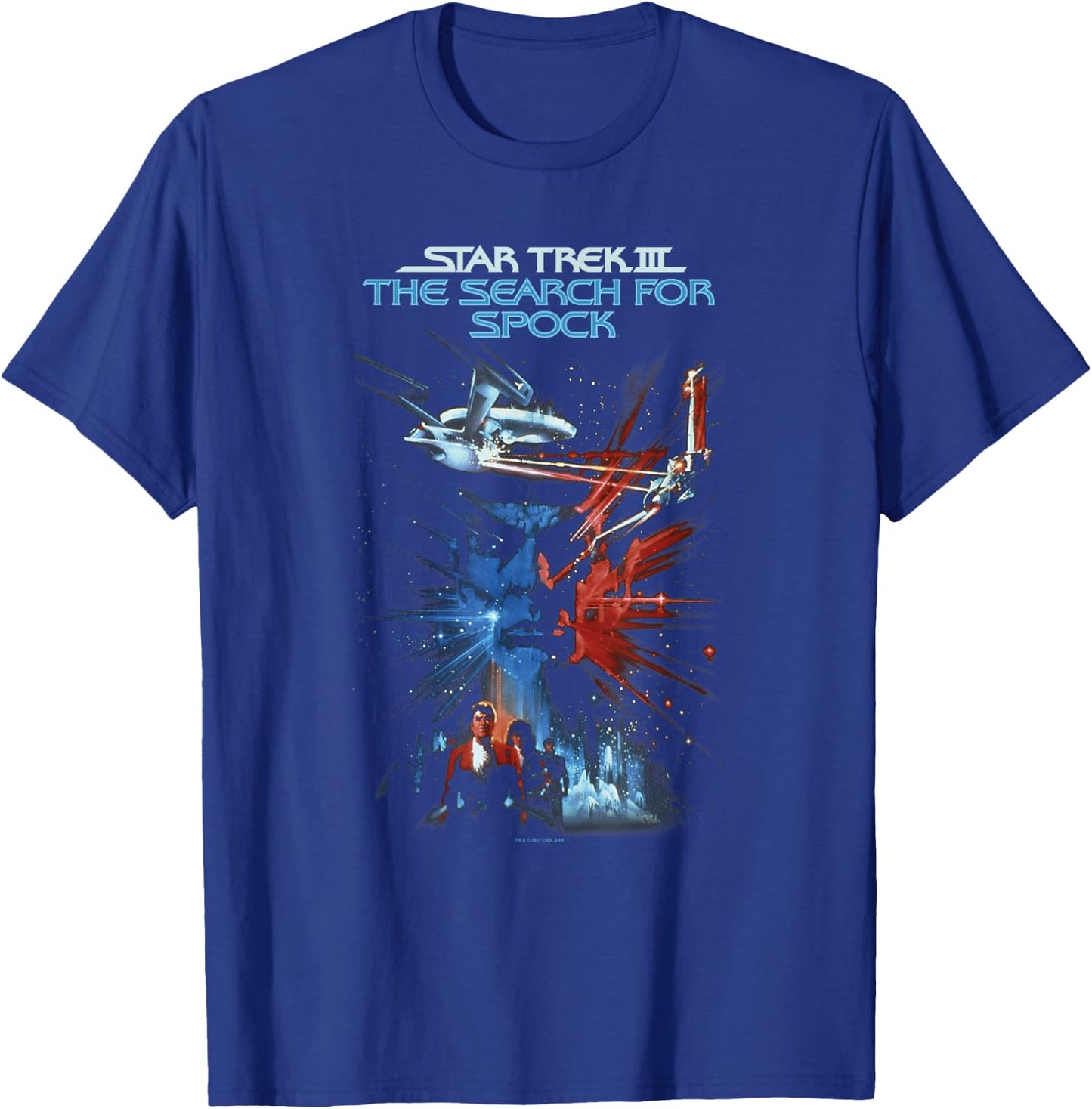 Star Trek Search For Spock Movie T-Shirt - T-Shirt | Royal