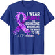 I Wear Purple For Someone Special ITP Awareness T-Shirt - T-Shirt | Royal