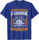 Trucker Gifts Men Women Logbook - Funny Truck Driver T-Shirt - T-Shirt | Royal