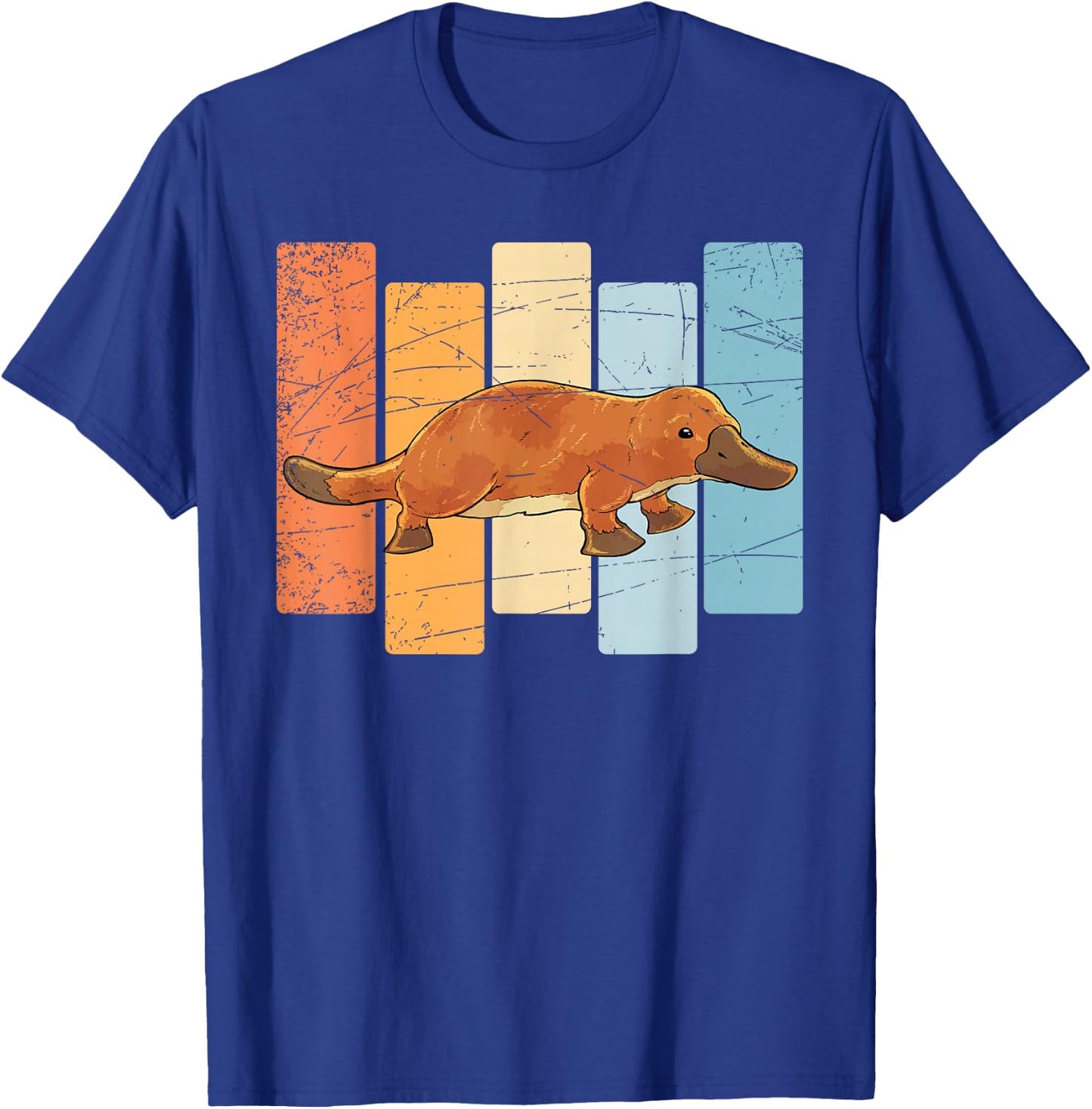 Outback Zoo Animal Lover Cute Platypus Retro Australia T-Shirt - T-Shirt | Royal