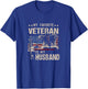 Veterans Wives Shirts My Favorite Veteran is My Husband T-Shirt - T-Shirt | Royal
