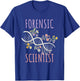 DNA Chain Forensic Scientist T-Shirt - T-Shirt | Royal