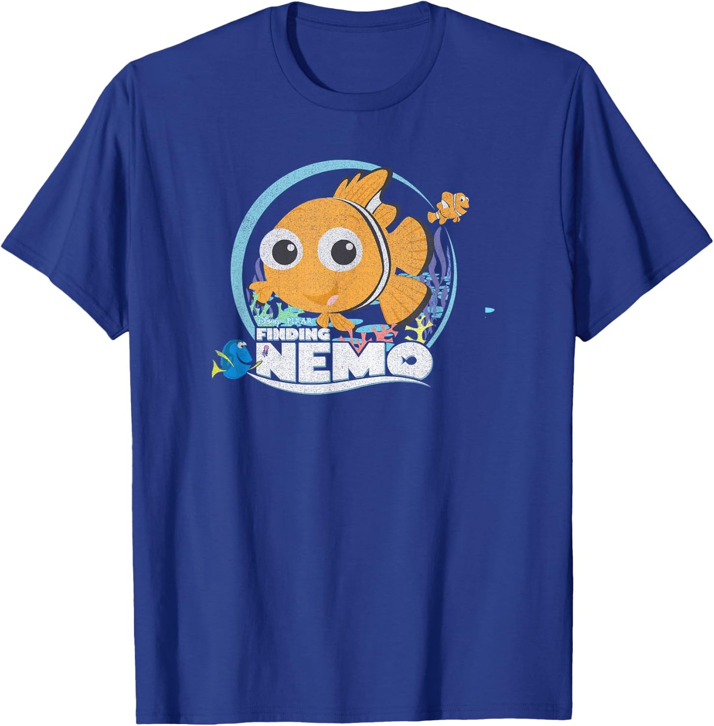 Disney Pixar Finding Nemo Group Shot Chibi T-Shirt - T-Shirt | Royal