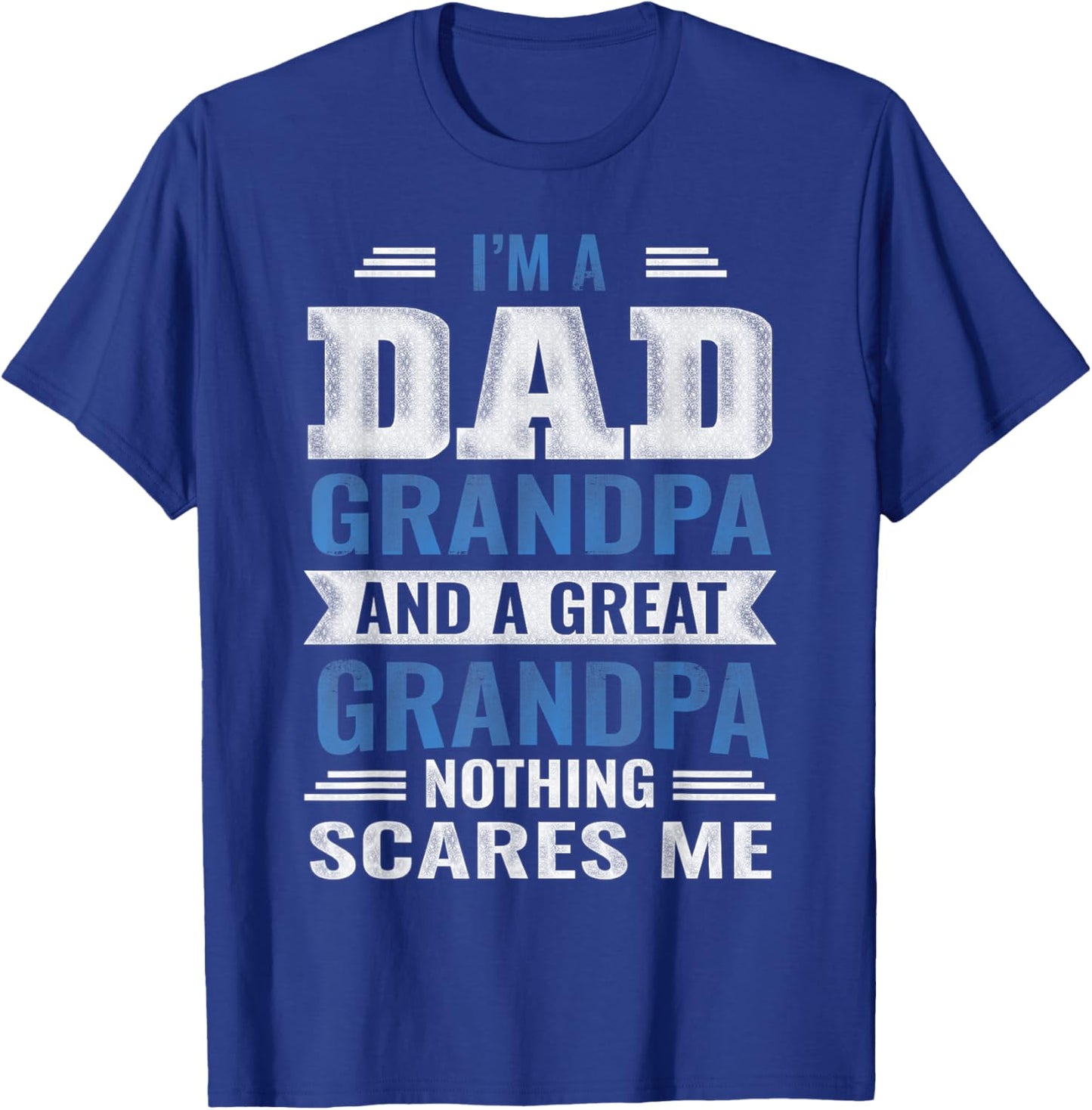 Grandpa Father's Day Gift Grandfathers T-Shirt - T-Shirt | Royal