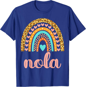 Nola Nola Name Birthday Shirt Gift T-Shirt - T-Shirt | Royal