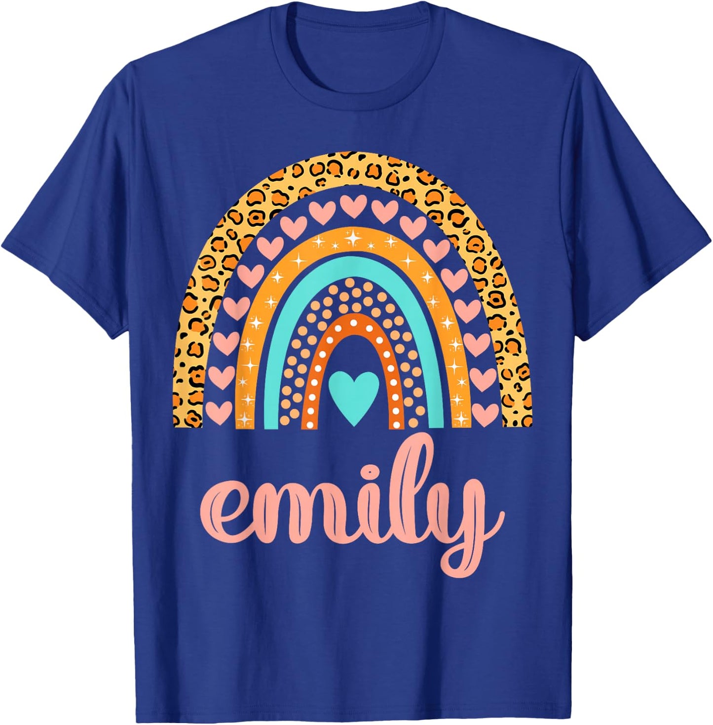 Emily Emily Name Birthday Shirt Gift T-Shirt - T-Shirt | Royal