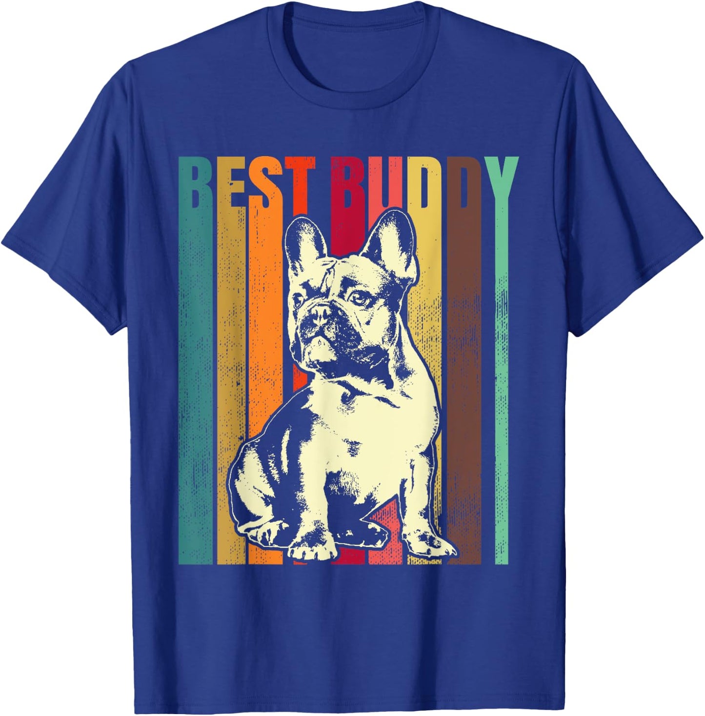 99 Gifts French Bulldog Frenchie Dog -Adults Black Small Short Sleeve T-Shirt - T-Shirt | Royal